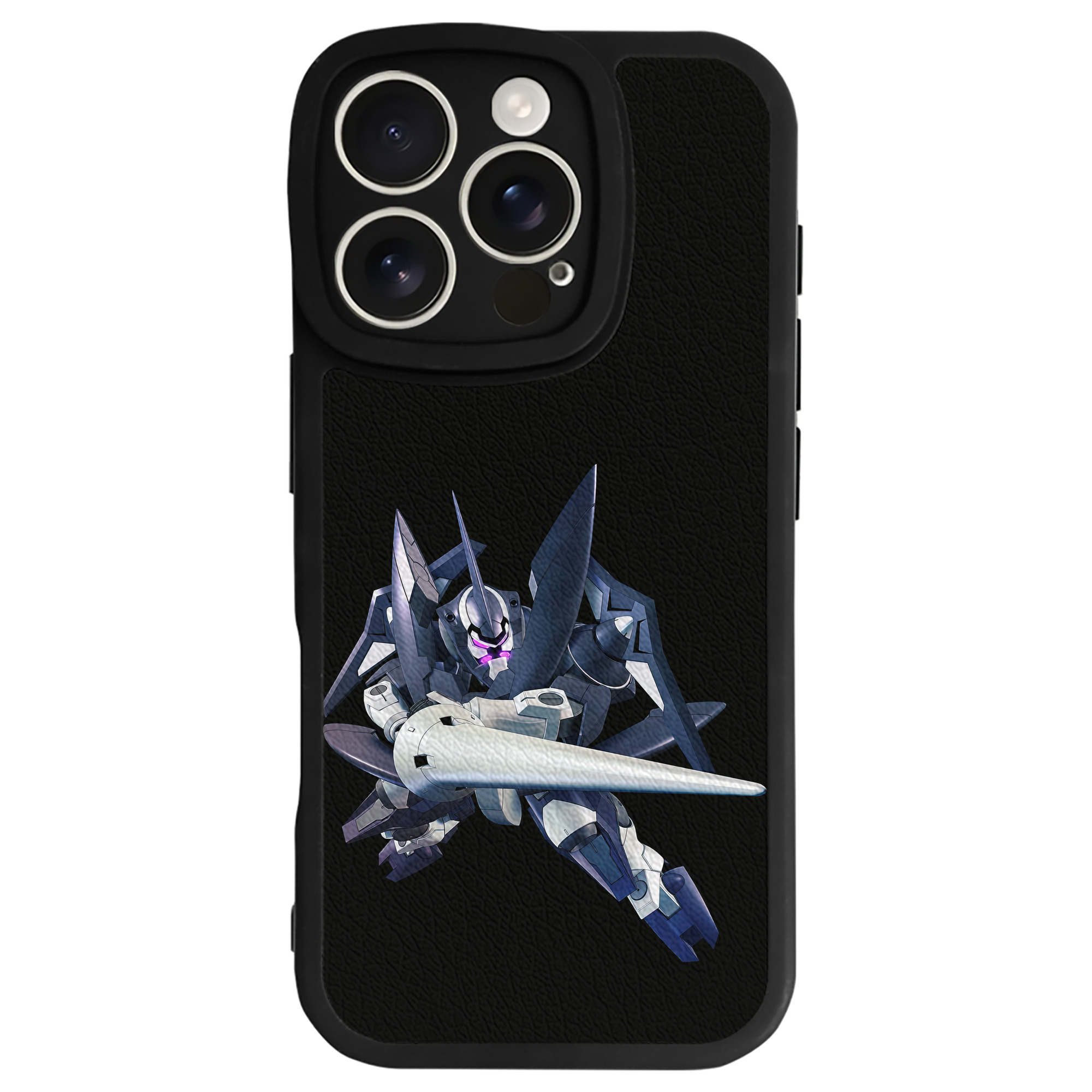 （画像用） 機動戦士ガンダム Mobile Suit Gundam 【iPhone 16シリーズ対応】シリコンスマホケース（レザー調） 材質：シリコン